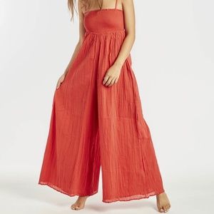 Billabong Line Walker Gauze Jumpsuit XS - NWT